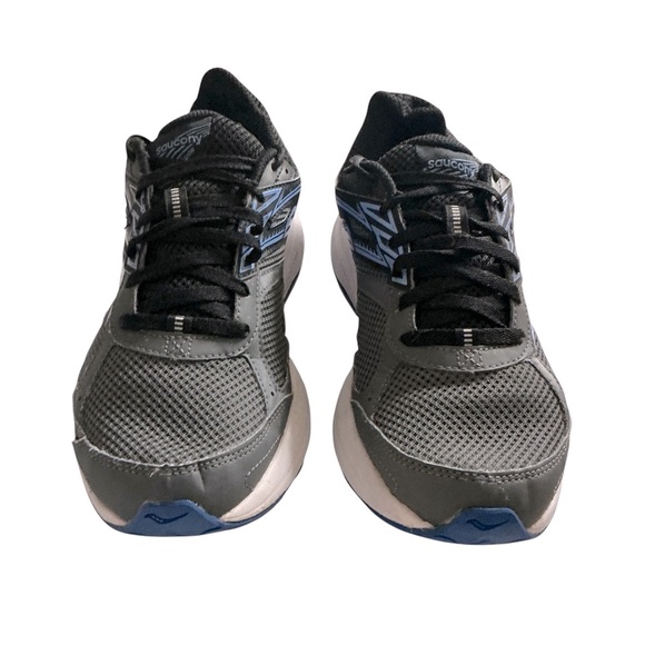 Saucony Cohesion‎ 14 Black and Blue Running Shoes size 9 - Picture 1 of 9